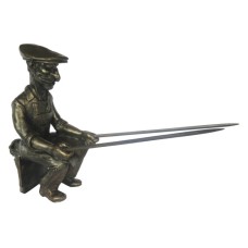 Фиксатор "Гоги" для мини-шампуров, в патине Фиксатор "Гоги" для мини-шампуров, в патине